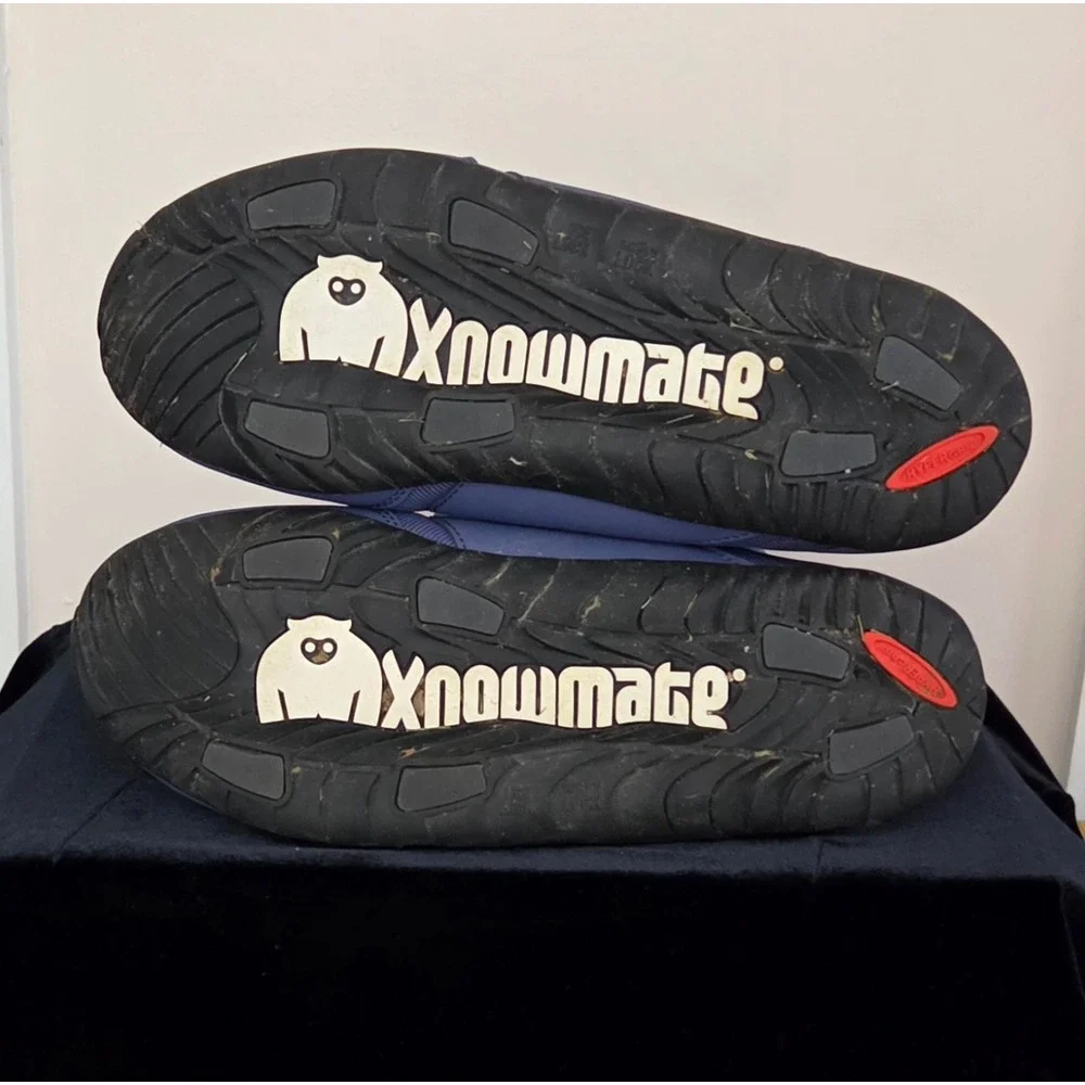 Xnowmate Unisex Smart Boots Limoges Blue All-Weather Foldable Snow Boots Sz 11.2